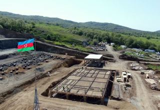 Azerbaijan laying high voltage power line from Kalbajar to Lachin (PHOTO/VIDEO)