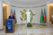 Azərbaycan-Türkmənistan diplomatik münasibətlərinin 30-cu ildönümü qeyd edilib (FOTO)