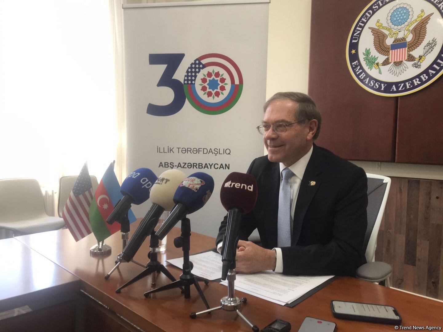 US ambassador hopes technical issues to boost gas supply from Azerbaijan to Europe to be solved
