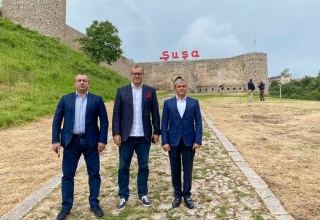 Chairman of National Council of Slovakia visits Azerbaijan’s Shusha (PHOTO)