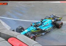 F-1 Qualifying Session of Azerbaijan Grand Prix records first crash (PHOTO)