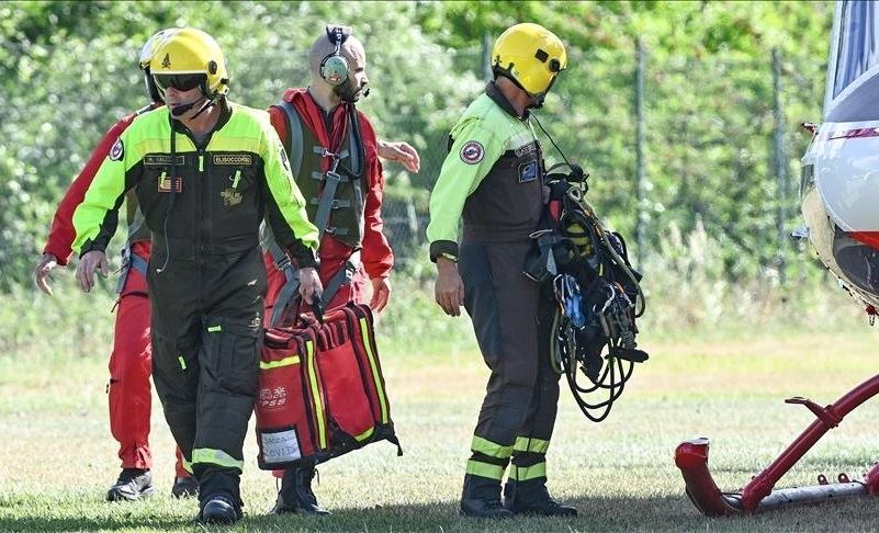 В Италии обнаружены обломки вертолета с турецкими гражданами на борту