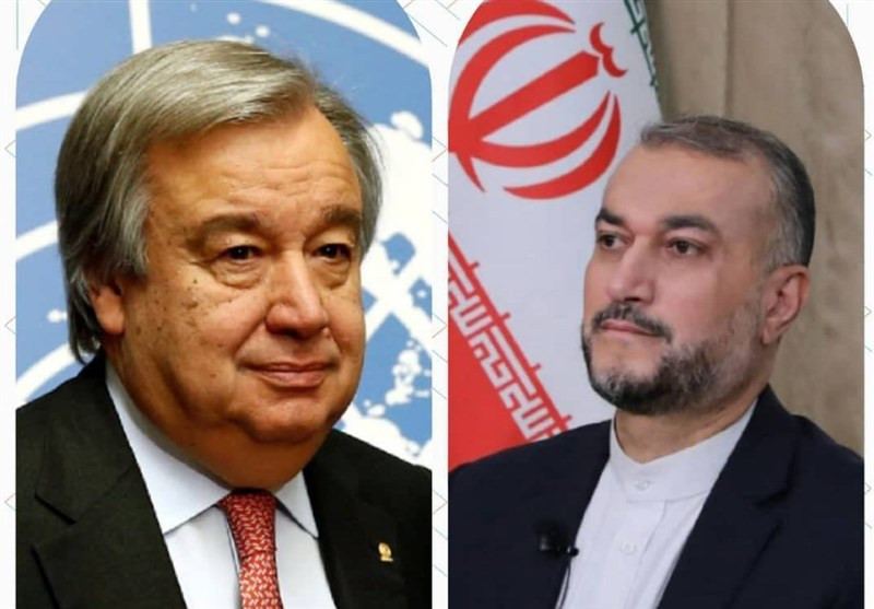 Iran FM, UN chief hold talks in Geneva