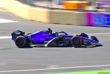 Захватывающие кадры с Гран-при Азербайджана "Формулы-1"