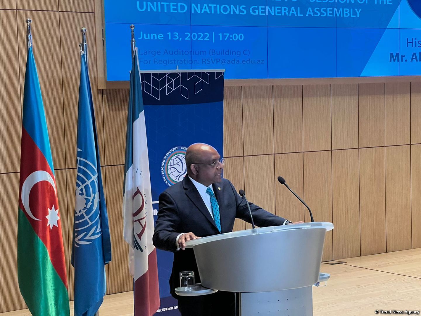 ООН открыта к сотрудничеству с молодежью в рамках Движения неприсоединения -  председатель Генассамблеи ООН