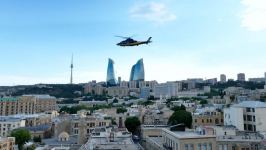 Specially equipped helicopter of ASG Helicopter Services involved in shooting of Formula 1 for the first time (PHOTO/VIDEO)