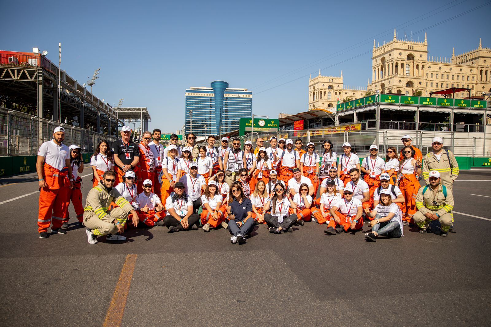 Команда маршалов «Формулы-1» PwC Азербайджан приняла участие в Гран-при Азербайджана 2022-го года
