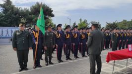 Cəmşid Naxçıvanski adına Hərbi Liseydə kursantların buraxılış mərasimi keçirilib (FOTO)