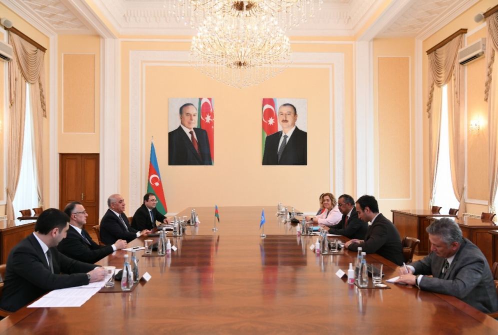 Премьер-министр Азербайджана встретился с гендиректором ВОЗ