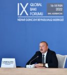 President Ilham Aliyev makes speech at opening ceremony of Global Baku Forum (PHOTO/VIDEO)
