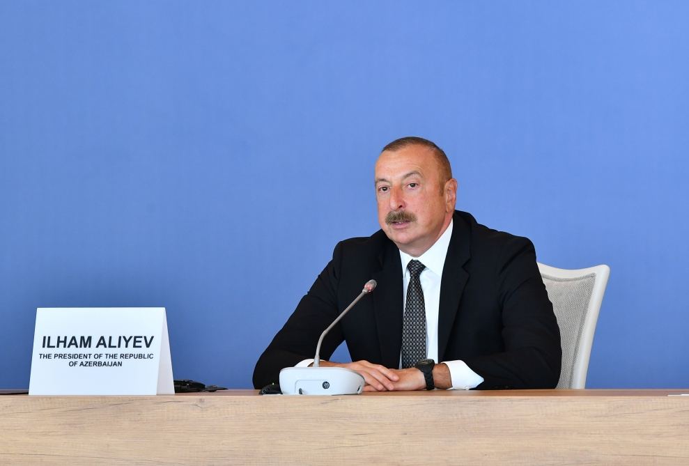 President Ilham Aliyev talks working with Armenia to reach peace agreement