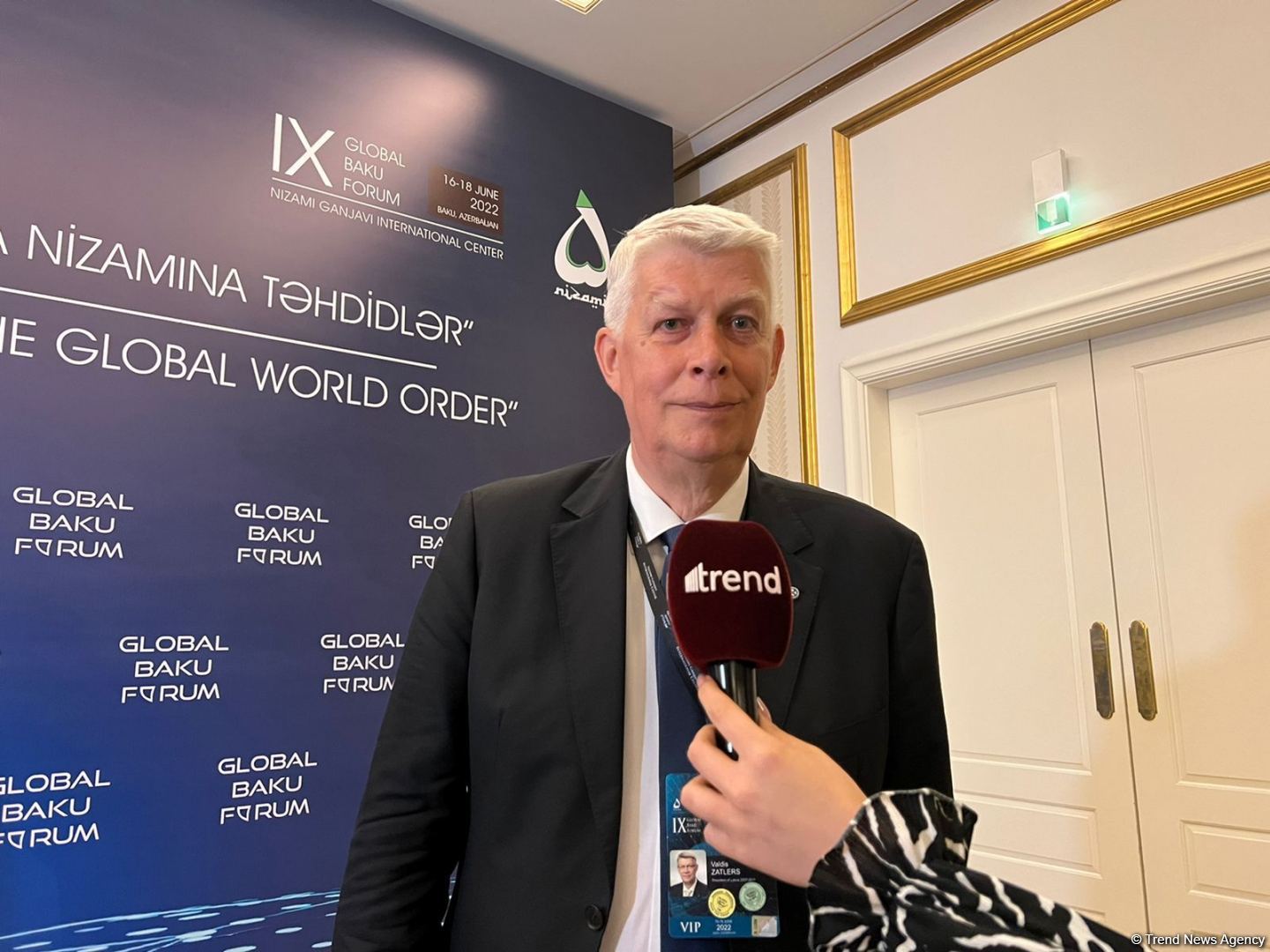 IX Глобальный Бакинский Форум сыграет важную роль в решении существующих в мире проблем – экс-президент Латвии