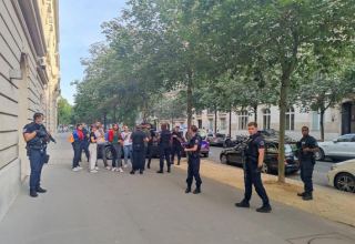 Посольство Азербайджана во Франции сделало заявление в связи с нападением армянских радикалов (ФОТО)