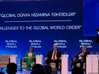 IX Qlobal Bakı Forumu çərçivəsində dördüncü panel iclası keçirilib (FOTO)