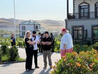 Group of international travelers visit 'smart village' of Aghali (PHOTO)
