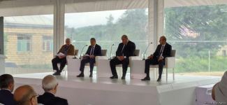 Participants of IX Global Baku Forum hold panel discussions in Shusha (PHOTO)