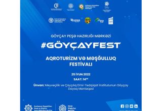 Göyçayda “Aqroturizm və Məşğulluq” festivalı keçiriləcək