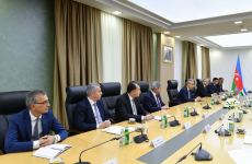 Микаил Джаббаров встретился с заместителем премьер-министра Узбекистана (ФОТО)