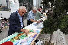 Под открытым небом Баку 20 художников создали одно удивительное произведение, посвященное городу Шуша  (ФОТО)