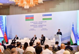 В рамках узбекско-азербайджанского бизнес-форума подписан ряд документов (ФОТО)