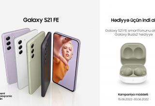 Samsung Galaxy S21 FE smartfonunu xüsusi aksiya çərçivəsində əldə etmək fürsətini qaçırmayın (R)