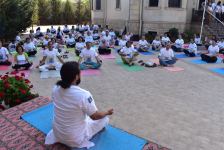 Indian Embassy in Baku holds celebrations within International Yoga Day (PHOTO)