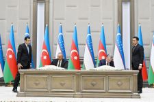 Состоялось подписание азербайджано-узбекских документов (ФОТО/ВИДЕО)