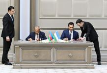 Azerbaijan, Uzbekistan sign documents (PHOTO/VIDEO)