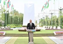 President of Azerbaijan Ilham Aliyev and President of Uzbekistan Shavkat Mirziyoyev attend opening of Heydar Aliyev Square in Tashkent (PHOTO/VIDEO)