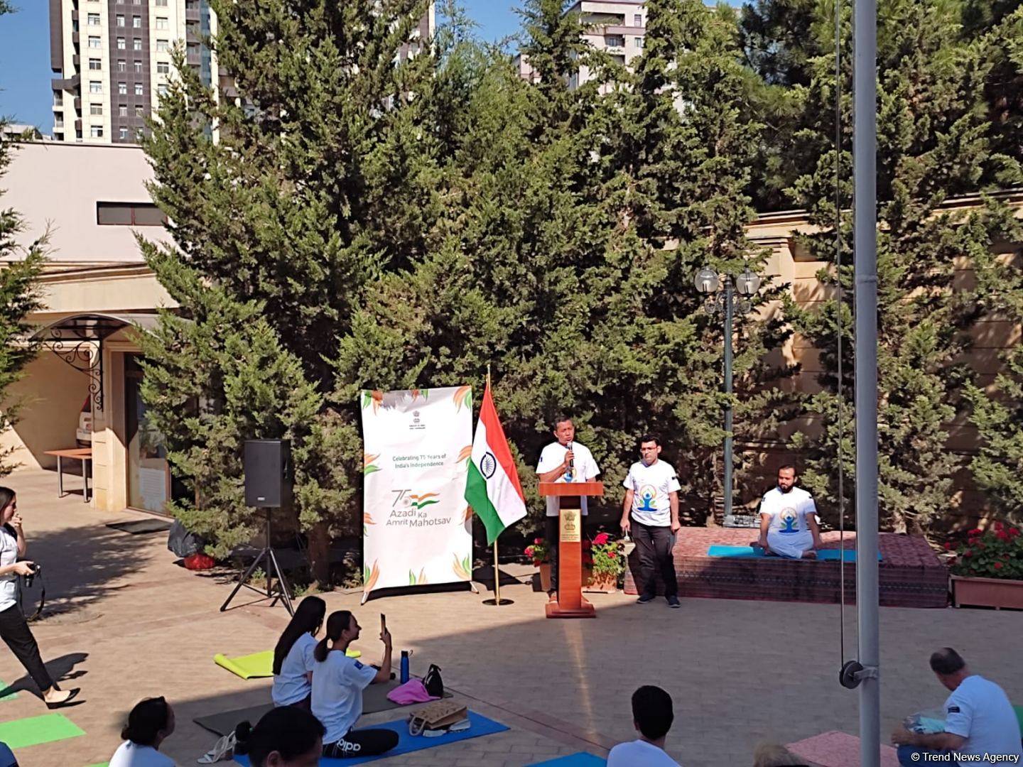 В Азербайджане прошло мероприятие в рамках Международного дня йоги (ФОТО)