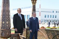 President Ilham Aliyev arrives in Urgench city, Uzbekistan (PHOTO/VIDEO)
