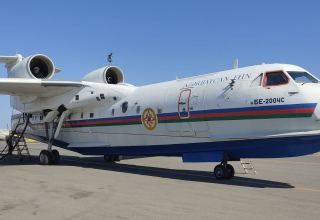 Azerbaijan sends amphibious aircraft to help Türkiye battle wildfires on instruction of President Ilham Aliyev