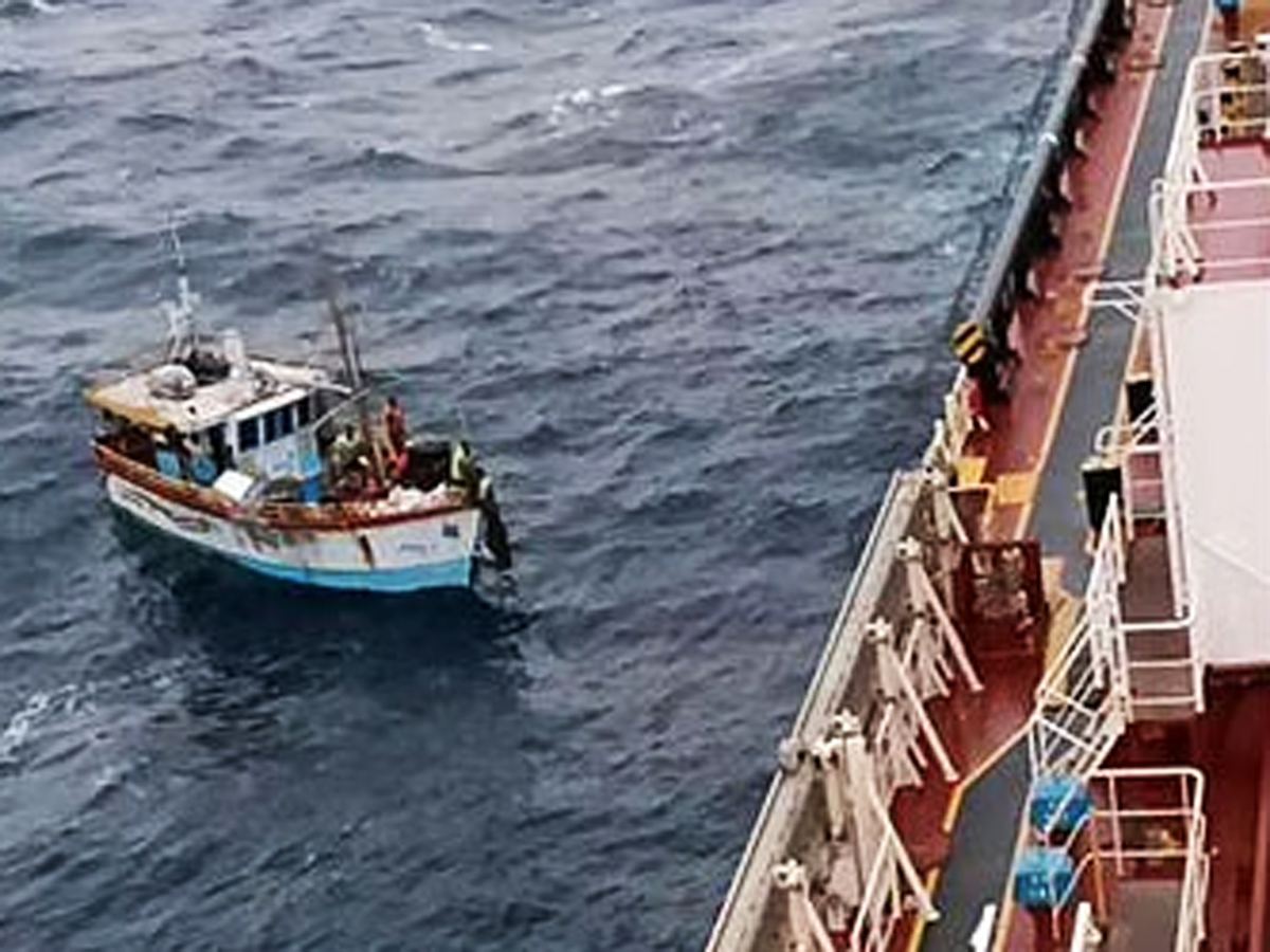 Indian Coast Guard ships rescue 15 Syrian mariners from foreign vessel off Mangalore coast