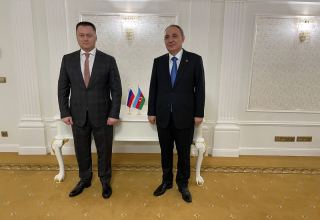 Генпрокурор Азербайджана встретился с российским коллегой (ФОТО)