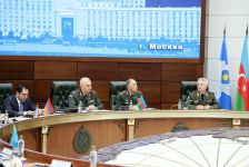 Chief of General Staff of Azerbaijani Army participates in meeting of CIS Council of Defense Ministers (PHOTO)