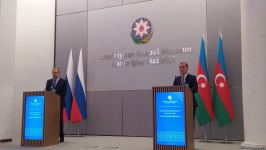 Главы МИД Азербайджана и России провели совместную пресс-конференцию (ФОТО/ВИДЕО)