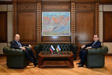 Azerbaijani FM Jeyhun Bayramov holds meeting with his Russian counterpart (PHOTO/VIDEO)