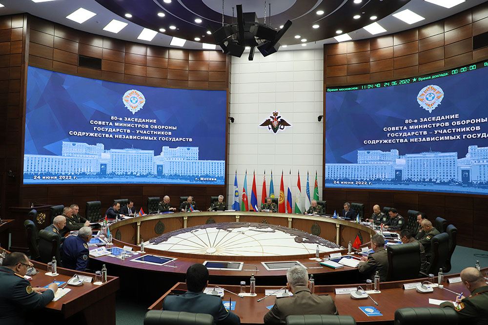 Начальник Генштаба ВС Азербайджана принял участие в заседании Совета министров обороны СНГ (ФОТО)