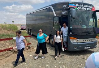 First passenger bus from Baku arrives in liberated Fuzuli (PHOTO)
