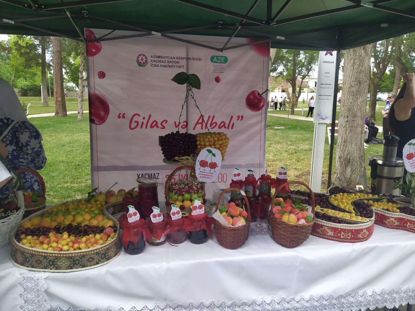 Первый Фестиваль черешни и вишни в Хачмазе – вкусные композиции и блюда (ФОТО)