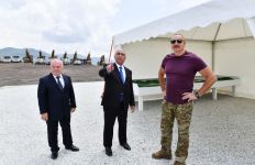 President Ilham Aliyev visits Goygol, Kalbajar and Lachin districts (PHOTO/VIDEO)