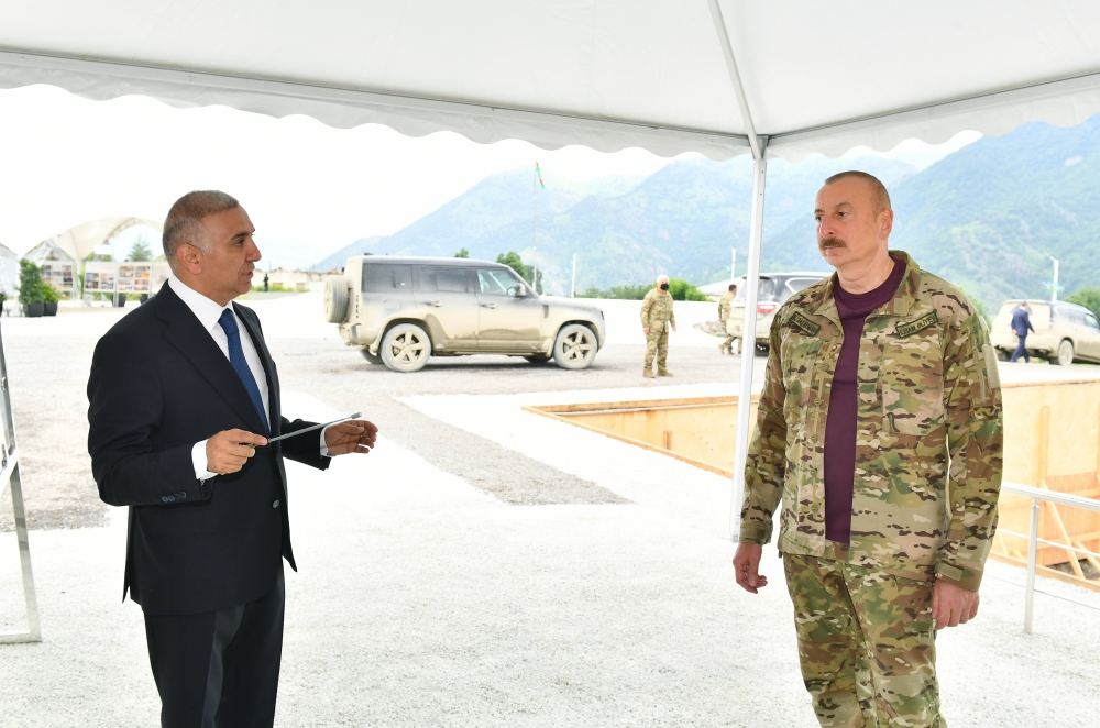 President Ilham Aliyev visits Goygol, Kalbajar and Lachin districts (PHOTO/VIDEO)