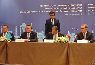 Azərbaycan, Qazaxıstan və Türkiyə arasında “Bakı Bəyənnaməsi” imzalanıb (FOTO)