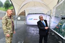 President Ilham Aliyev reviews construction of two tunnels in Goygol district (PHOTO/VIDEO)