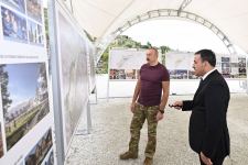 President Ilham Aliyev views master plan of Kalbajar city, lays foundation stone for Kalbajar Occupation and Victory Museums Complex (PHOTO/VIDEO)