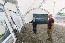 Президент Ильхам Алиев ознакомился с работами, проводимыми на электроподстанции «Горчу» в Лачине (ФОТО/ВИДЕО)