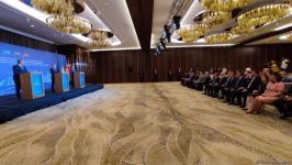 Azerbaijani FM talks plans of expansion capabilities of BTK railway corridor (PHOTO)