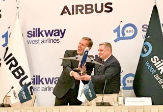Silk Way West Airlines confirms order for two new generation Airbus A350Fs (AD)