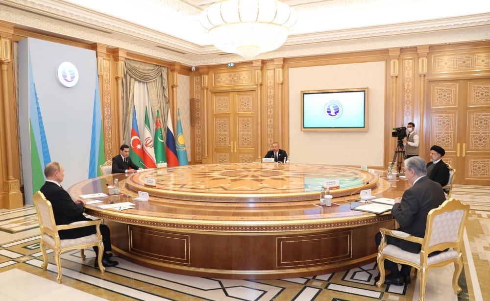 President Ilham Aliyev attends sixth Summit of Caspian Sea littoral states in Ashgabat (PHOTO/VIDEO)