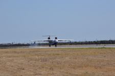 Самолет-амфибия МЧС, задействованный в тушении лесных пожаров в Турции, вернулся в Азербайджан (ФОТО)